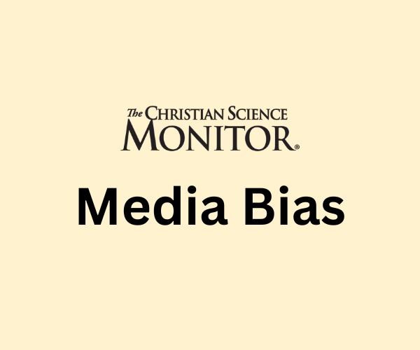 Is CS Monitor Biased?